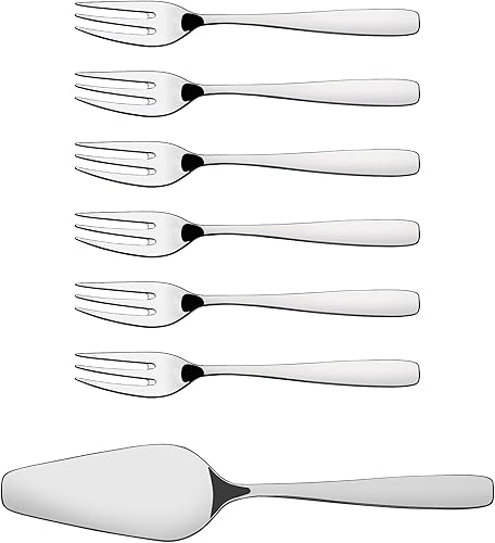 Miniatura 2 de Tramontina Tenedores esenciales para pasteles de acero inoxidable