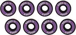 Rolamentos de skate ABEC-11 Pacote com 8 - Alta velocidade e baixo ruído - Rolamentos de esferas em miniatura de 22 mm - para skates, longboards, patins em linha, patins - desgaste,