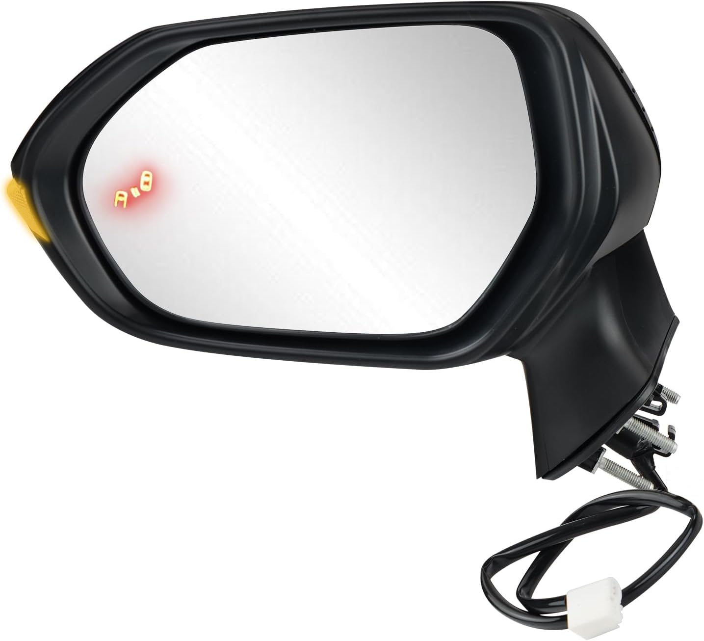 driver side rear View Mirror Assembly compatible with Toyota Corolla 2020-2025 left side Door Mirror replace 8794012G00 TO1320394 6 pins Power adjustable Heated Manual folding Heated