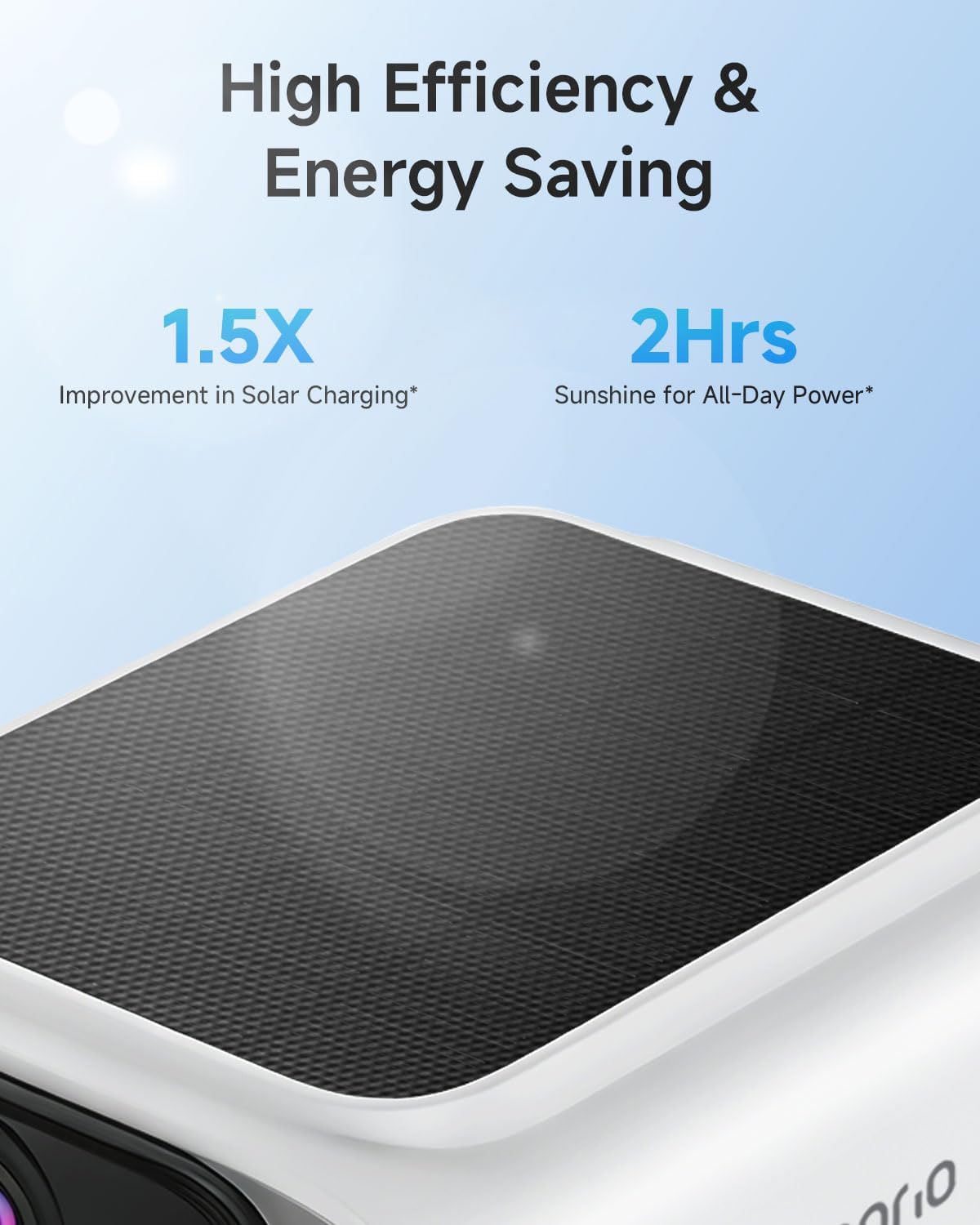 Noorio 2K Solar Security Cameras Wireless Outdoor, 2.4/5G WiFi Camera for Home Security with Fix Solar Panel, No Monthly Fee, 2Mins DIY Installation, Color Night Vision, SB400