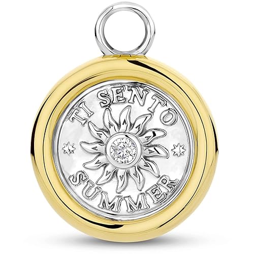 Boucles d'oreilles Pendentif femme TI SENTO MILAN en argent 925 - Zircons, Argent sterling