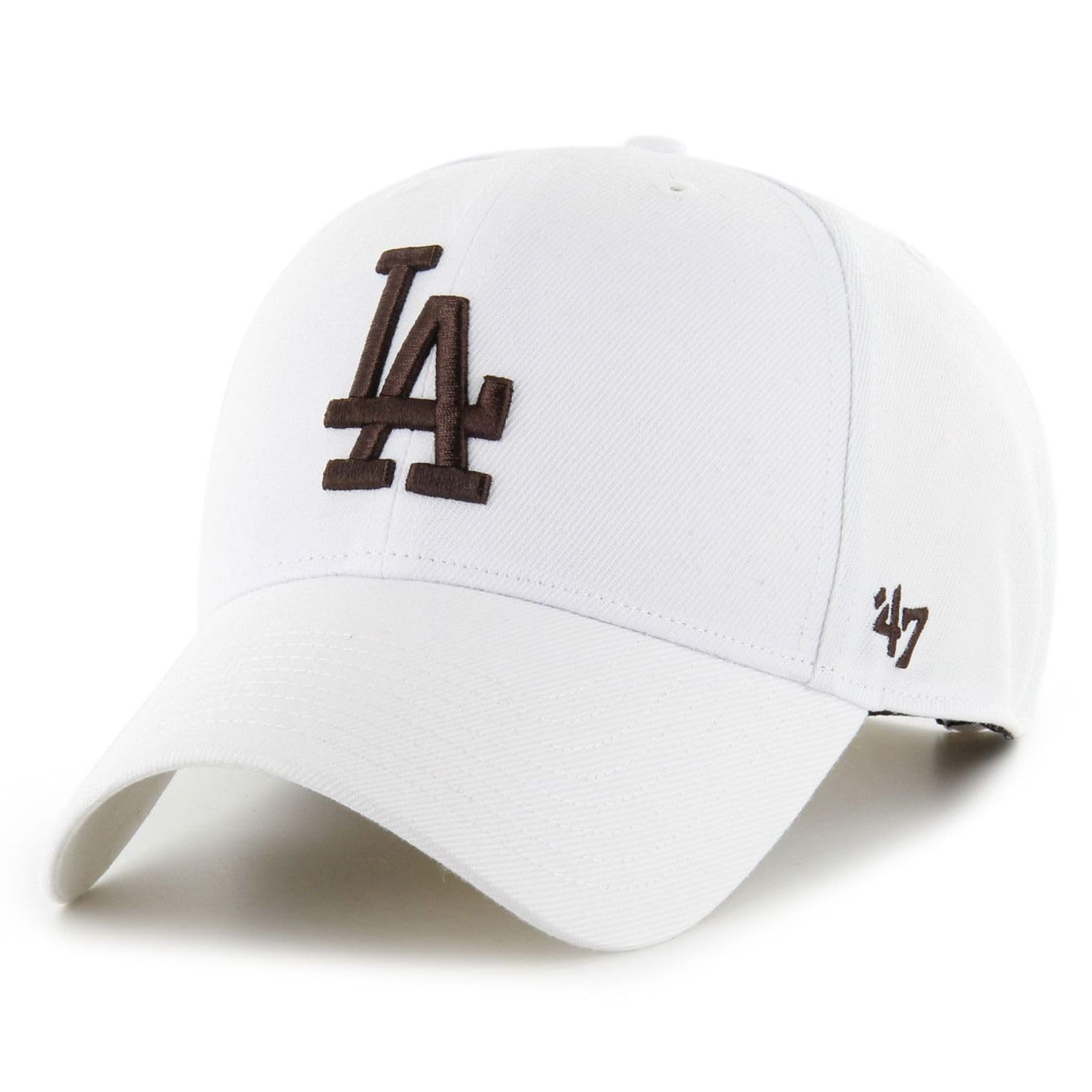 Casquette MVP Snapback Los Angeles Dodgers 47 blanche chapeau de baseball urbain ajustable