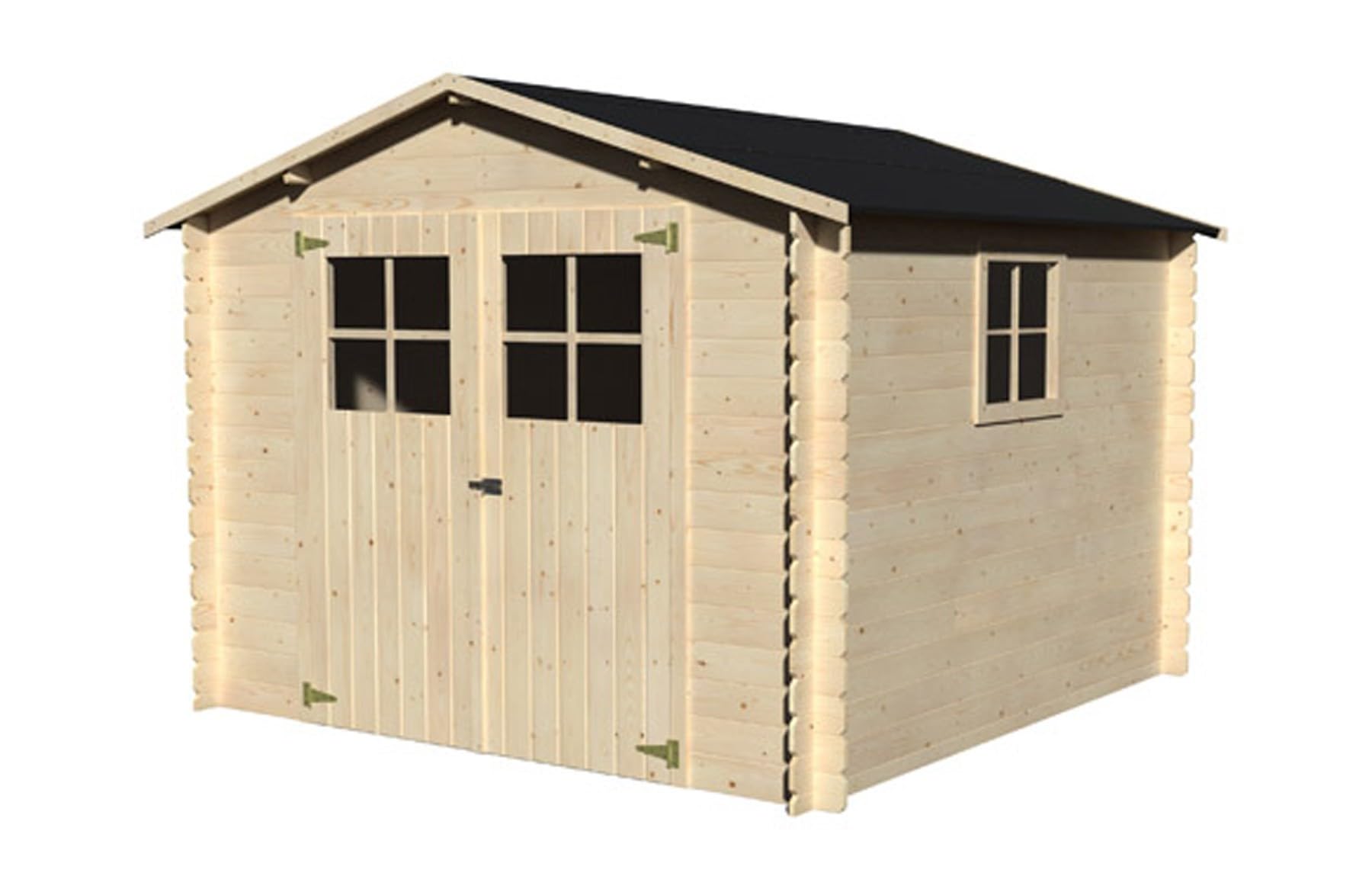 Decor et Jardin CASETTA in Legno MIRAMA Quadrata Dimensioni 269x269 H 210 cm - pareti 19mm
