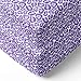 Bacati - 2 Pack Girls Essentials Classic Super Soft Breathable 100% Cotton Muslin Baby Crib Fitted Sheets - Fits Standard 28 x 52 x 5 Crib & Toddler Mattresses (Ikat Leopard Purple)