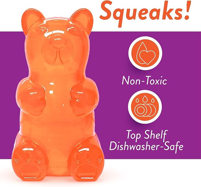 Spunky pup Spunky Bear Juguete Interactivo para Perros con Squeaky - Grande miniatura 3