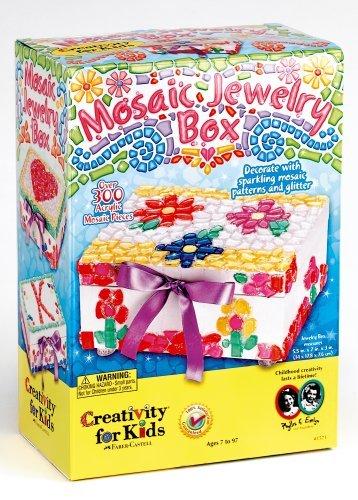 Creativity for Kids Mosaic Jewelry Box by Creativity for Kids