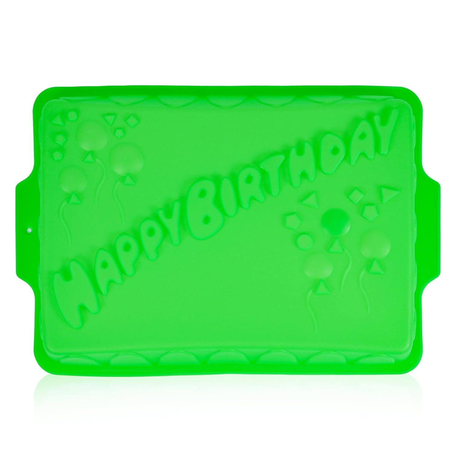 PhantomSky Rectangular Silicone Cake Pan Non-Stick Cake Mold Cake Baking Tray Pizza Tray Baking pan, Happy Birthday Cake Decorating Tools Baking Mold for DIY Birthday Party Cake, Bread PhantomSky Rectangular Silicone Cake Pan Non-Stick Cake Mold Cake Baking Tray Pizza Tray Baking pan, Happy Birthday Cake Decorating Tools Baking Mold for DIY Birthday Party Cake, Bread