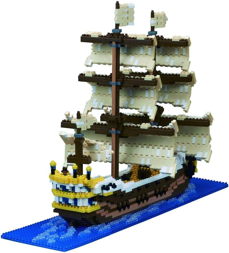 Exclusive Discount 90% Price nanoblock Sailing Ship Building Set Limited Stock nanoblock Sailing Ship Building Set