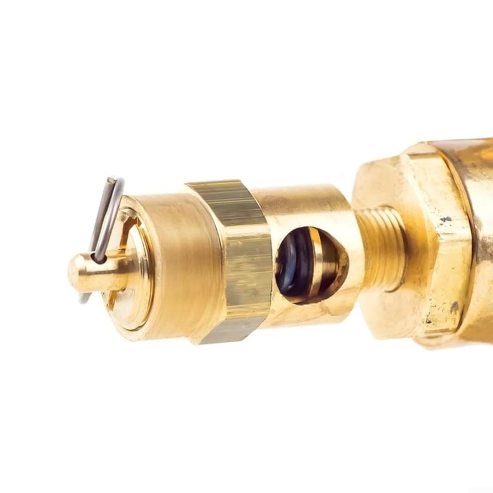 Pilot, valvola di ritegno in ottone 105-145 PSI con funzione di scarico integrata per compressore d'aria OE 56288756, adatta per riparazioni industriali in officina