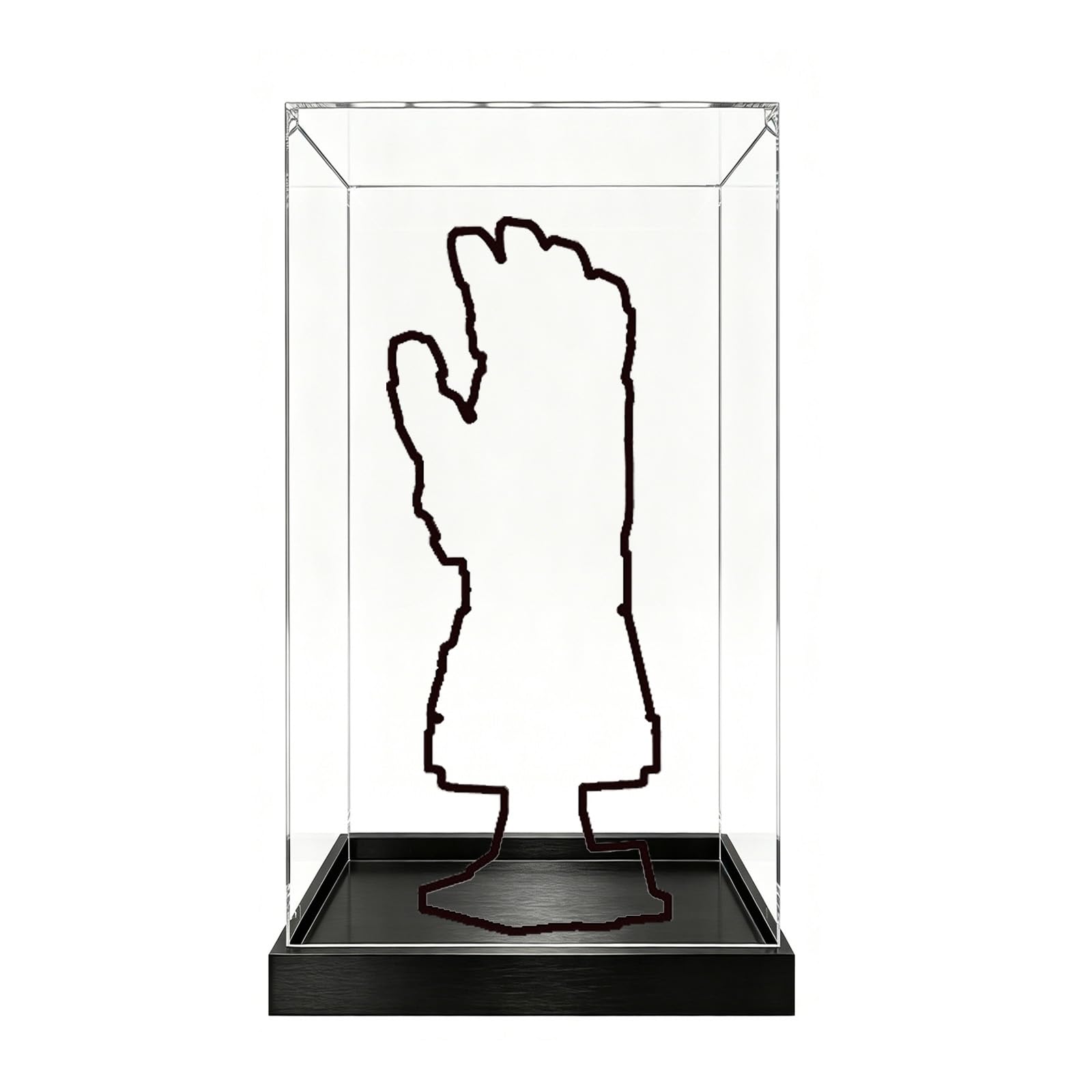 Clear Acrylic Display Case for Lego 76223 Gloves (3mm)