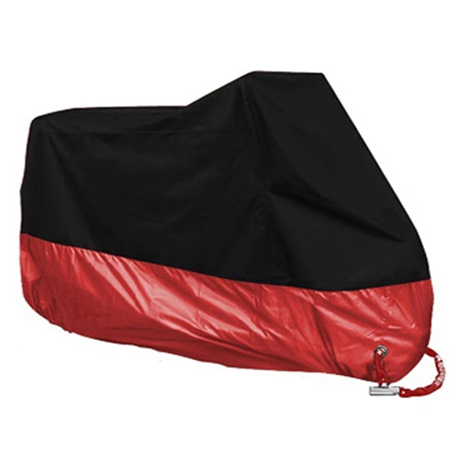 bike cover Motorcycle Cover Universal Outdoor UV Protector Bike Rain Dustproof Scooter Covers Waterproof for Travel Camping Transportation(Red,4XL for 2300-2600mm)