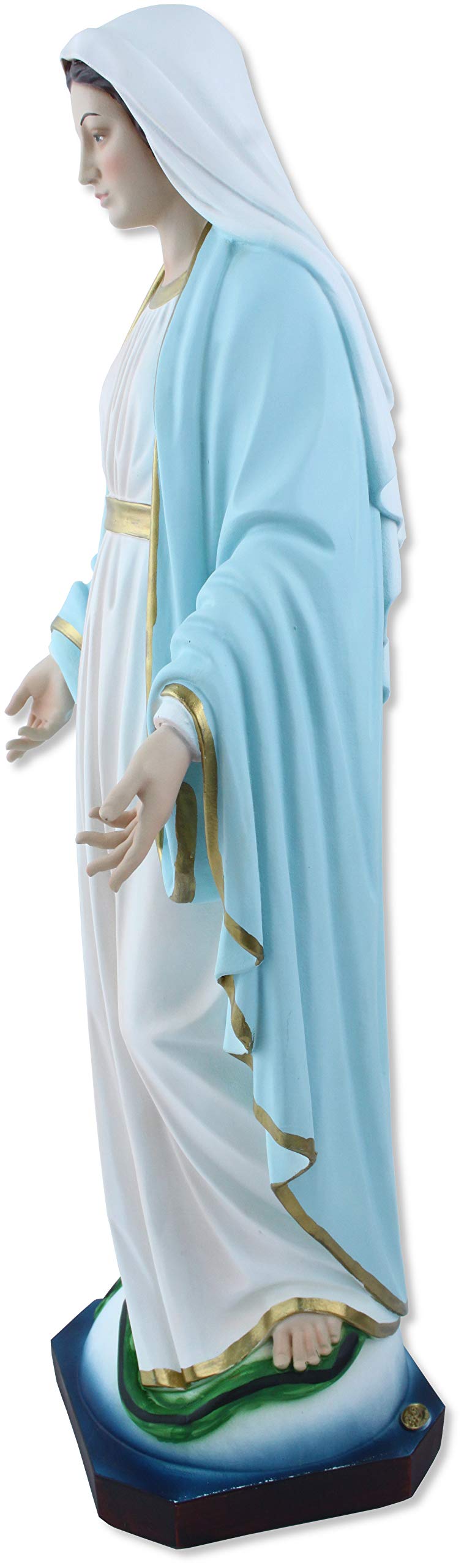 Statua Madonna Immacolata o Miracolosa in Resina - Cm 50 - MADE IN ITALY