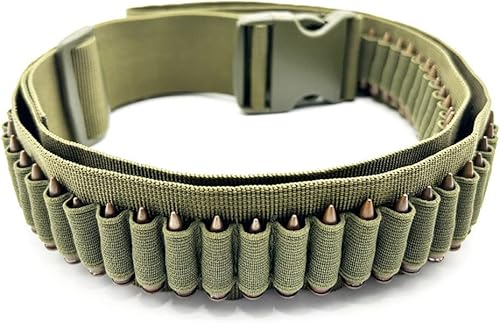 Miniatura 2 de Cartucho táctico de bala de rifle de 100 rondas munición ajustable bandolier cinturón de municiones soporte para transporte de 1022 22LR 17HMR 222