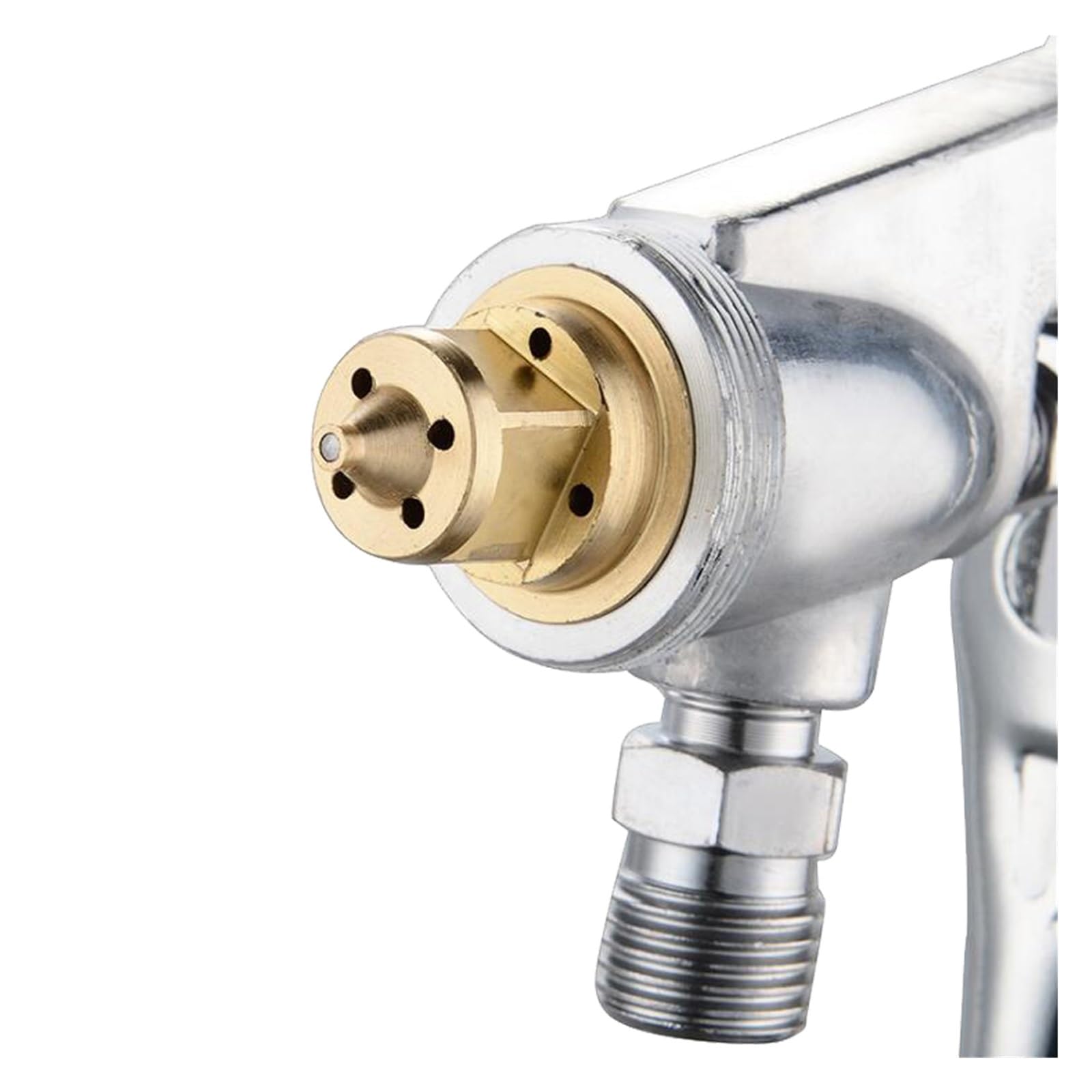 Natryskiwacz Pistolet natryskowy 400 ml, profesjonalny pneumatyczny aerograf, rozpylacz do lakierowania stopów metali z zasobnikiem samochodów(F75 Down)