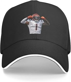 IUBBKI Baseball Cap Ja'marr Chase Baseball Cap Hat Male Cosplay Trucker Hats Man Cap Women's Gift