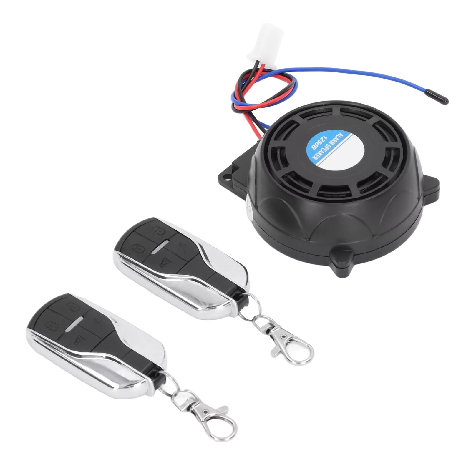 Motorcycle Vehicle Anti Theft Sensor Alarm Systems with 2Pcs Remote