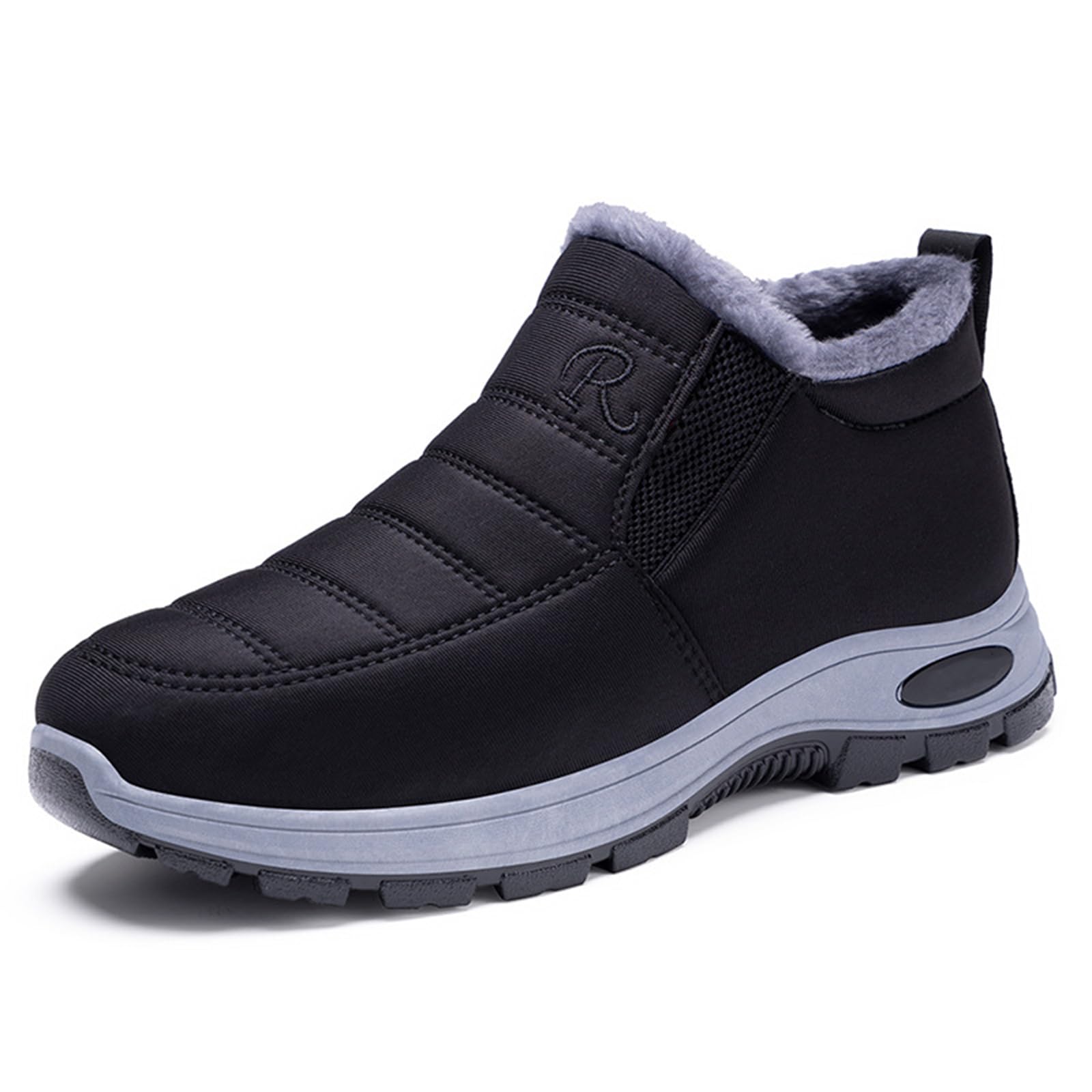 Womens Winter Snow Boots Ladies Slip on Short Snow Fur Lined Boots Comfortable Lightweight Waterproof Walking Winter Shoes