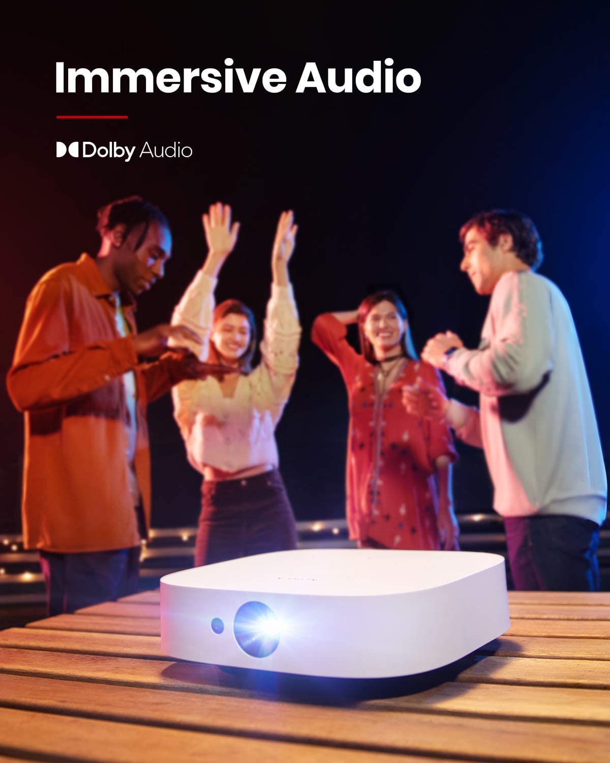 Anker NEBULA Solar Portable 1080p Projector, Dolby Digital Plus