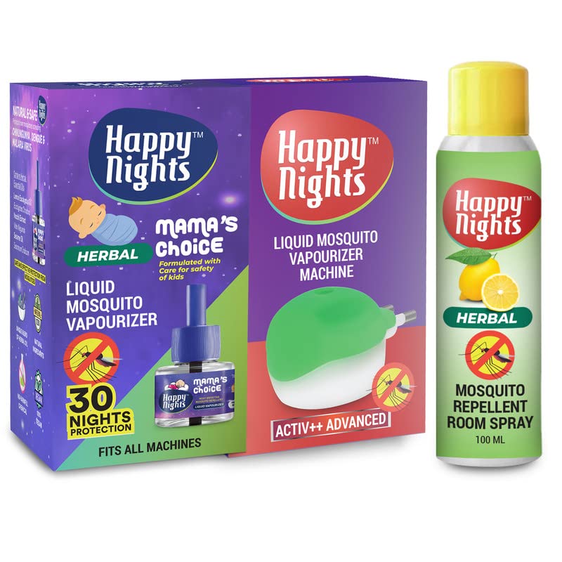 Buy Shadow Securitronics 45 ML Happy Nights LemonEucalyptus Oil Based Liquid Vaporizer with