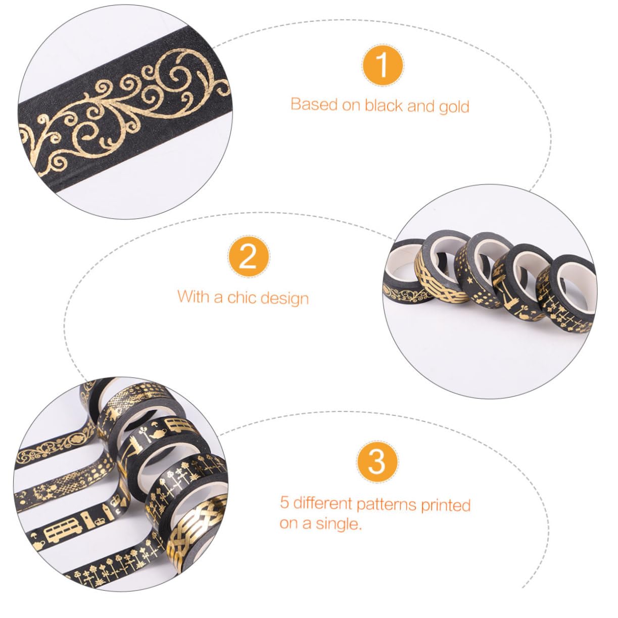 SEWACC 15rollen Dekorative Washi Tape Bunte Selbstklebende Klebebänder Für Diy Projekte Scrapbooking Planer Und Geschenkverpackungen Leicht Abziehbar Und Rückstandsfrei Für Kreative