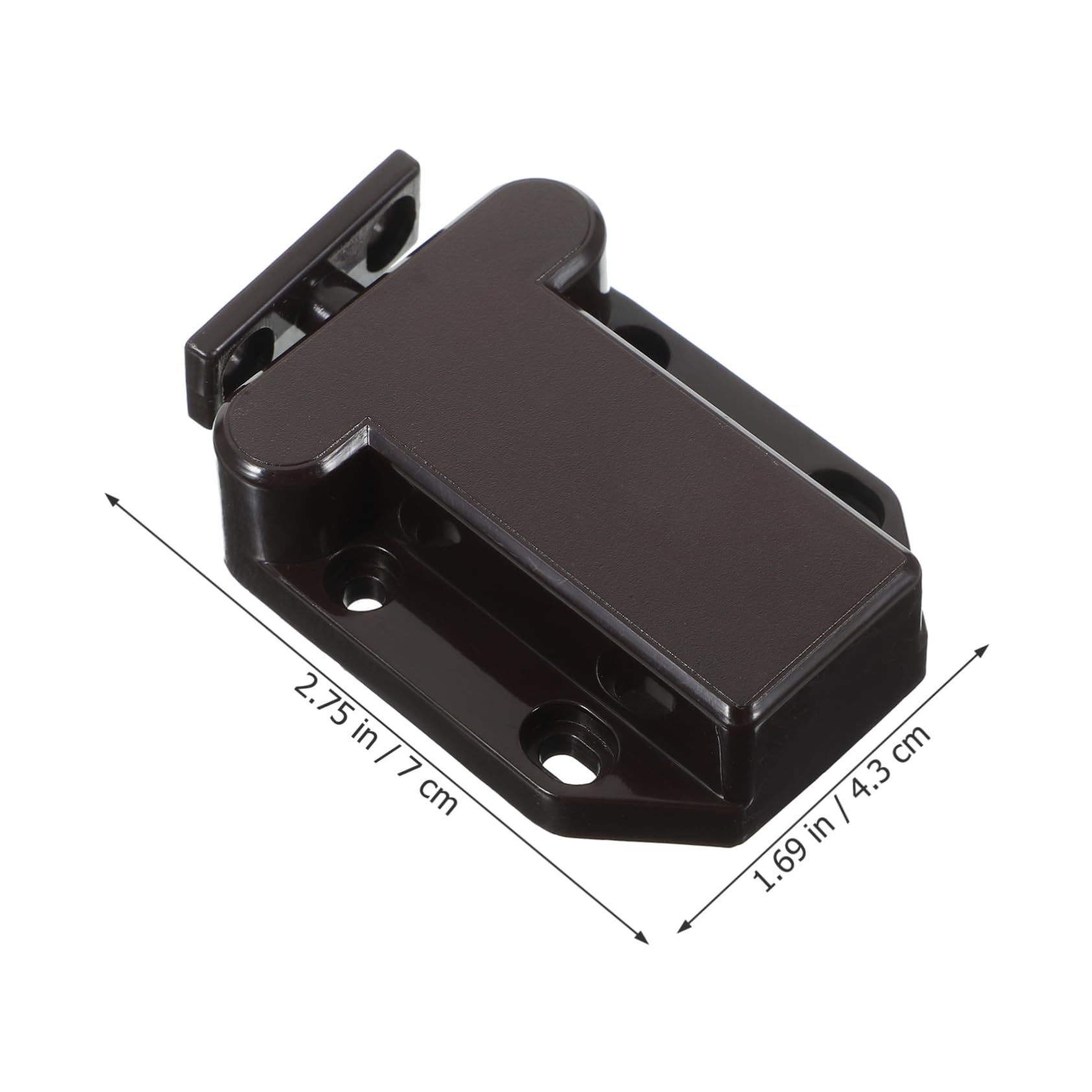 Artibetter 15pezzi Serrature Automatiche Per Armadi Da Chiusura Spinta Per Porte Senza Maniglie Compatibile Con Armadietti e Facile Installazione e Utilizzo