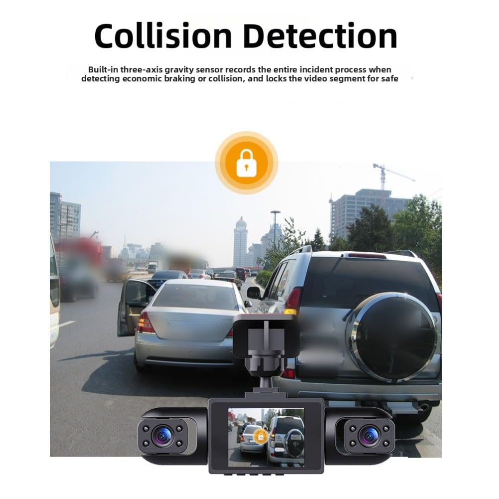 Kamera samochodowa 4K UHD 360 View Driving Recorder Lens Video