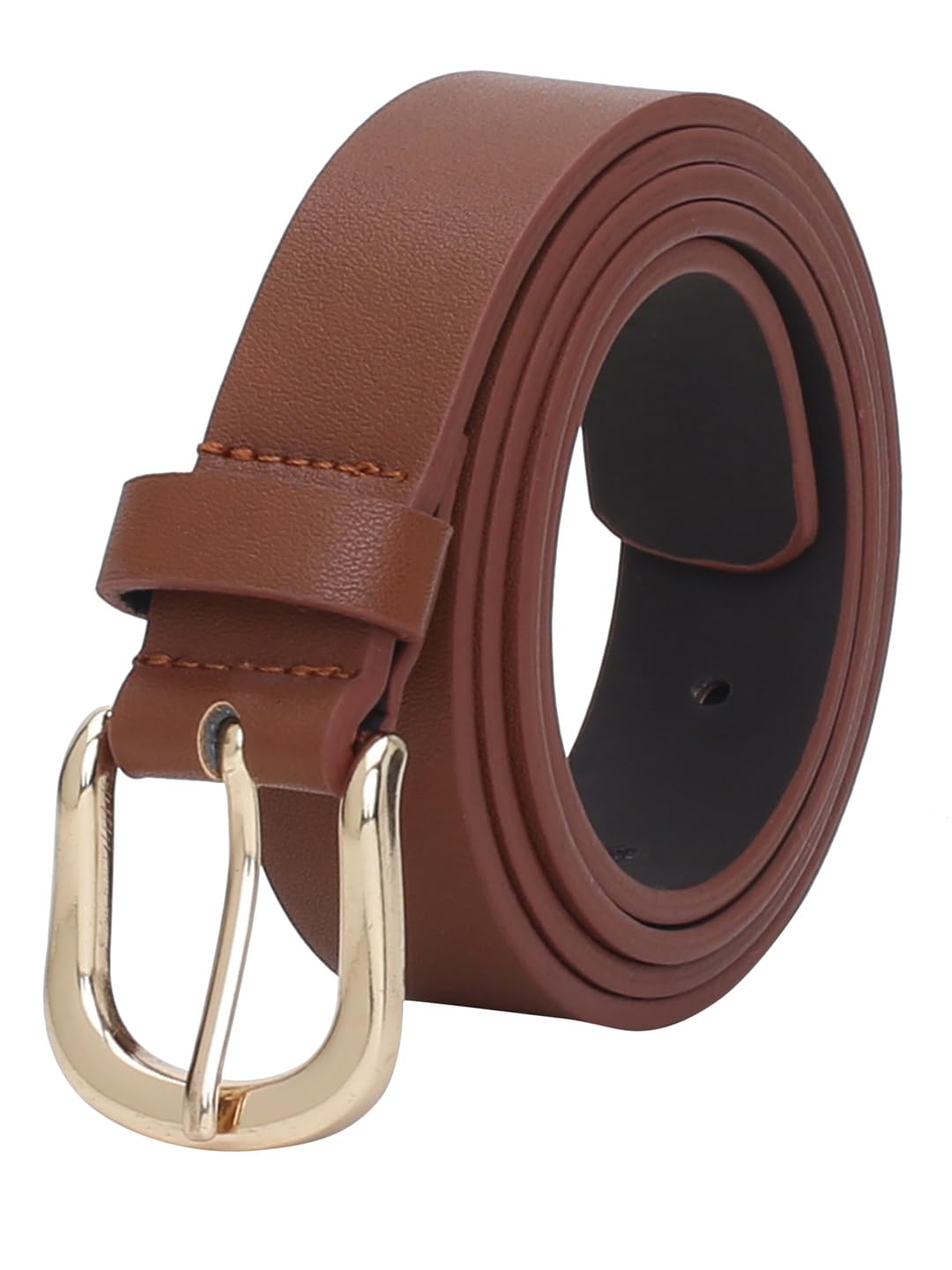 crusset Women's Vegan Leather Belt for Jeans and Pants, Stylish Adjustable Waist Belt for Women, Fashionable Casual Accessory (QA4727)-picture-39