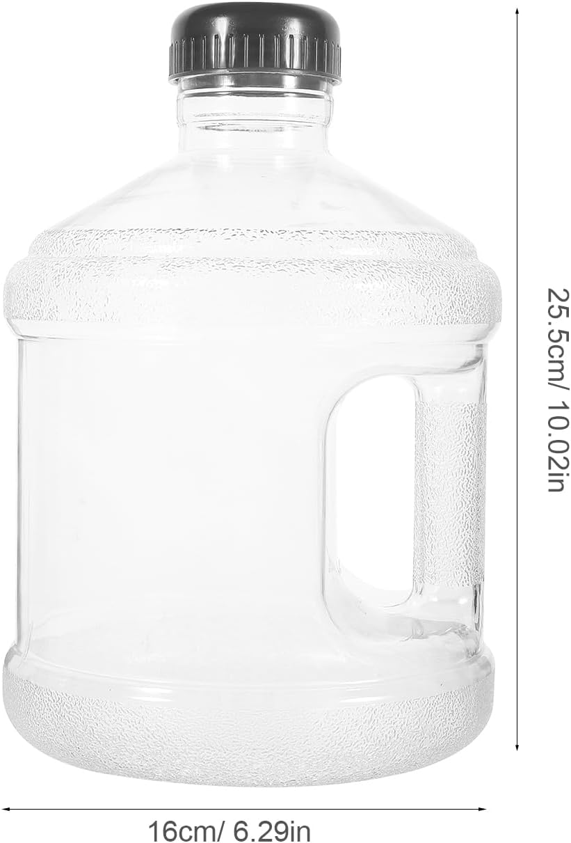 Cabilock 3L Water Jug with Lid and Handle, Reusable Portable Gallon Water Bottle for Outdoor Sports Fitness Gym Hiking