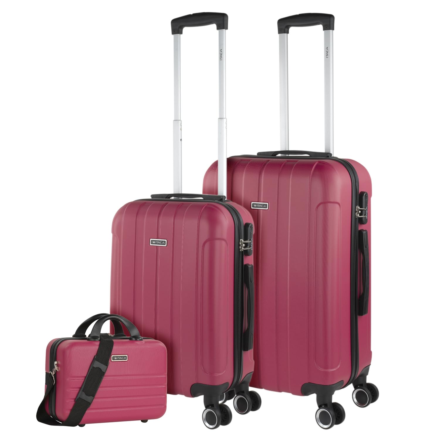 ITACA - Maleta Mediana con 4 Ruedas Giratorias para Viajes Largos Tipo Trolley Ideal como Maletas de Viaje Grandes 23 Kilos y Maleta Viaje Mediana Resistentes, Amarillo — view 132