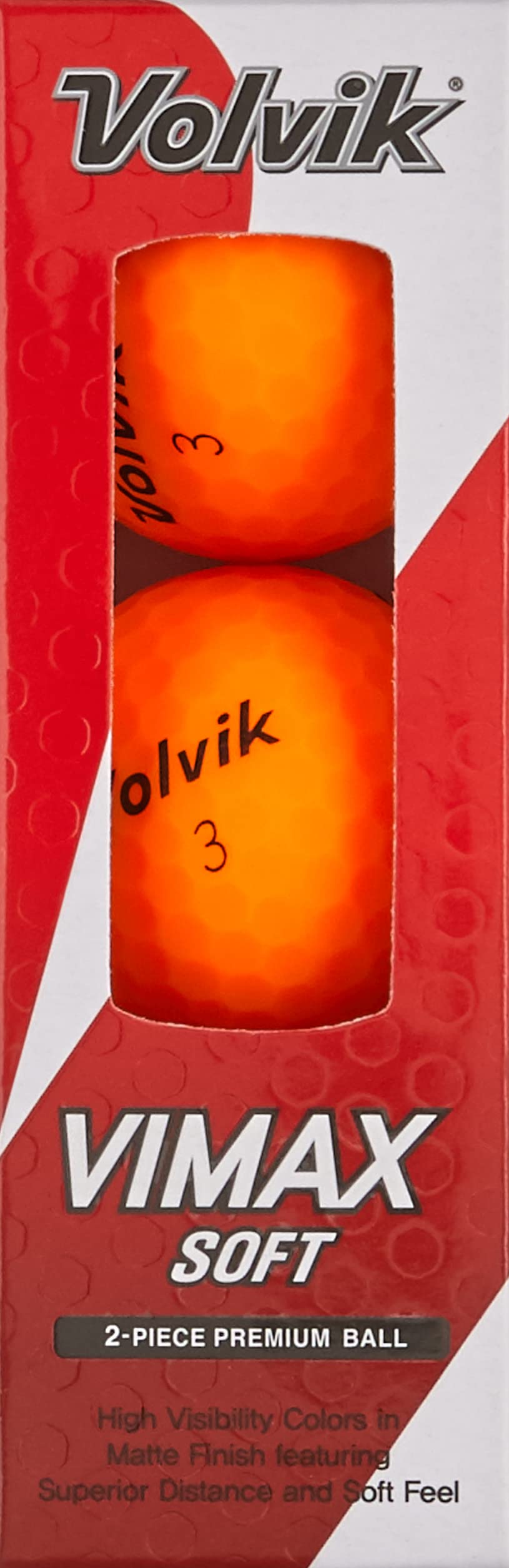 Amazon.com : Volvik unisex adult Multi Golf Ball, Orange, Dozen US