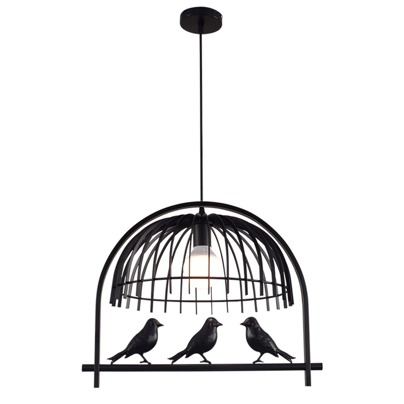 Lustre créatif noir en fer forgé moderne minimaliste pour bar et salon nordique - 5