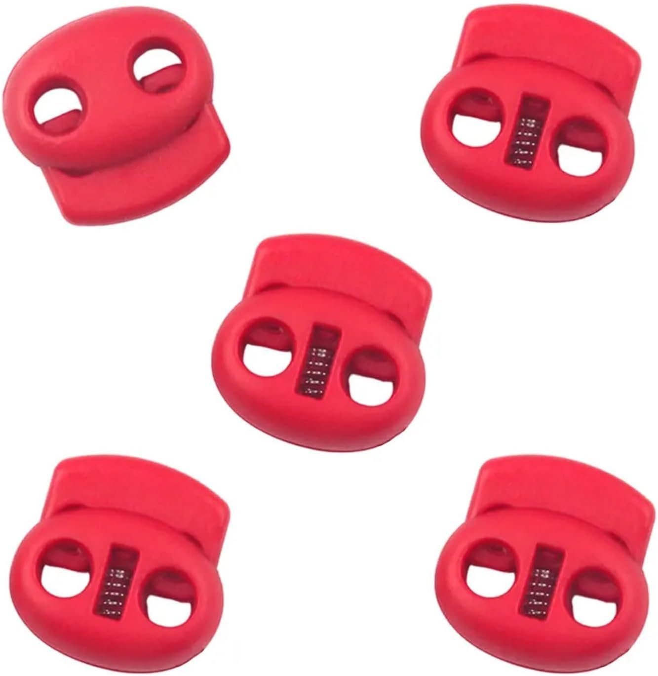 Knitting Needle Stoppers 50Pcs Colorful Knitting Needle Stoppers Double Hole Tip Protector and Crochet Supplies Accessories(Color08)