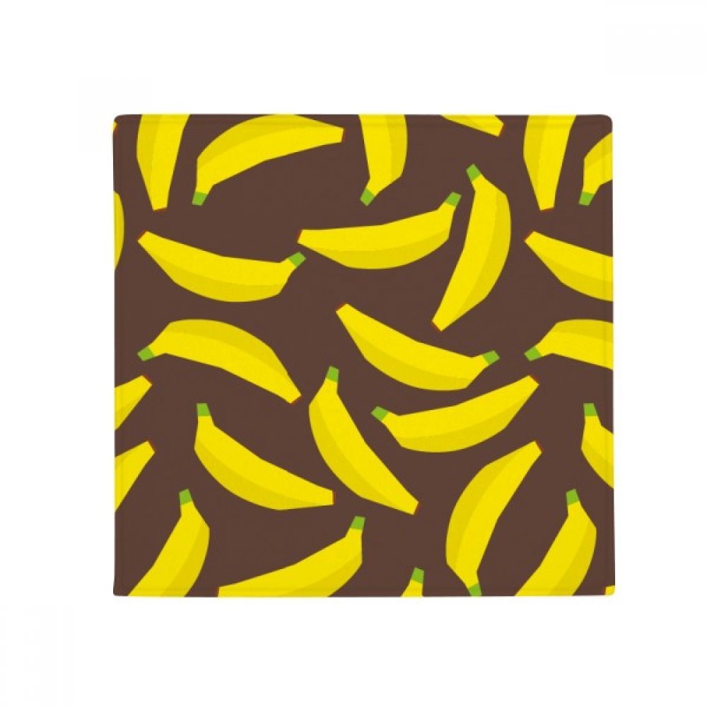 Tapis anti-slip jaune banana fruit 50x50cm pour sol glissant et humide