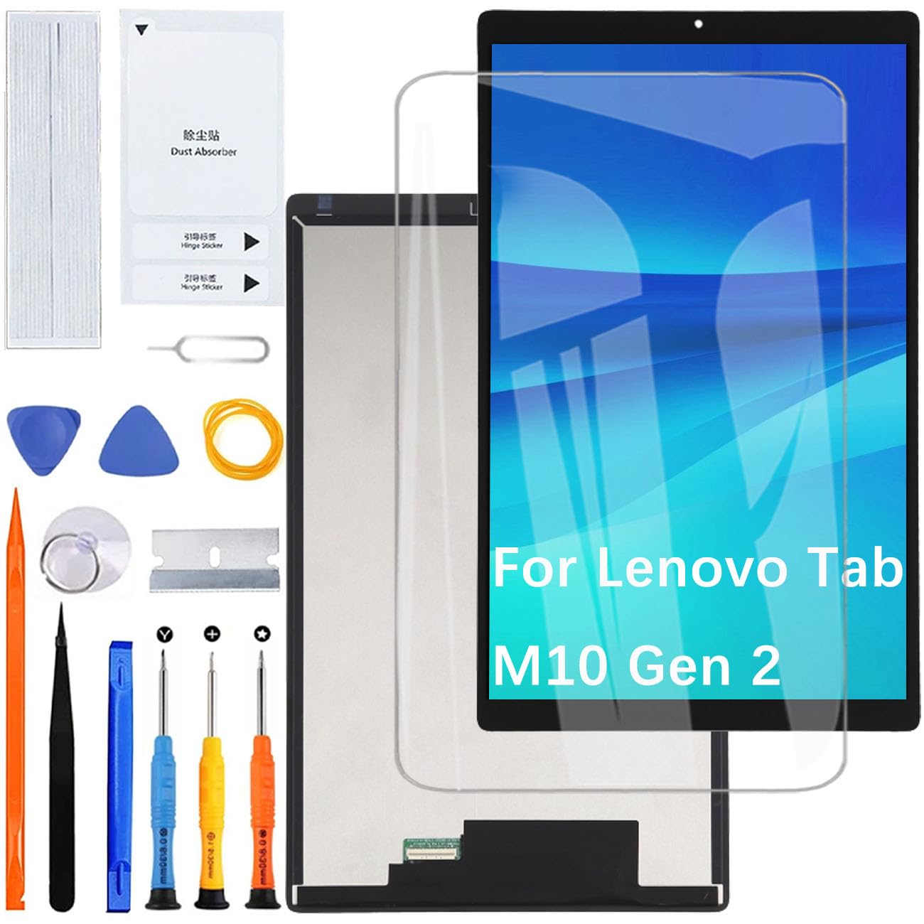 Schermo display per Lenovo Tab M10 HD Gen 2 TB-X306 TB-X306F LCD schermo di ricambio assembly kit di riparazione