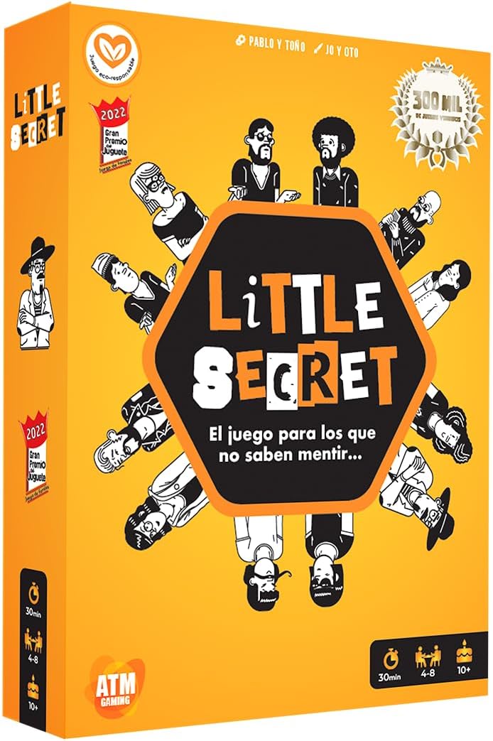 Little Secret - Board Games - Game Grand Prix 2022 - Word Games, Mystery and Fun - Game with Friends and Family - Adults and Children - Original Gift