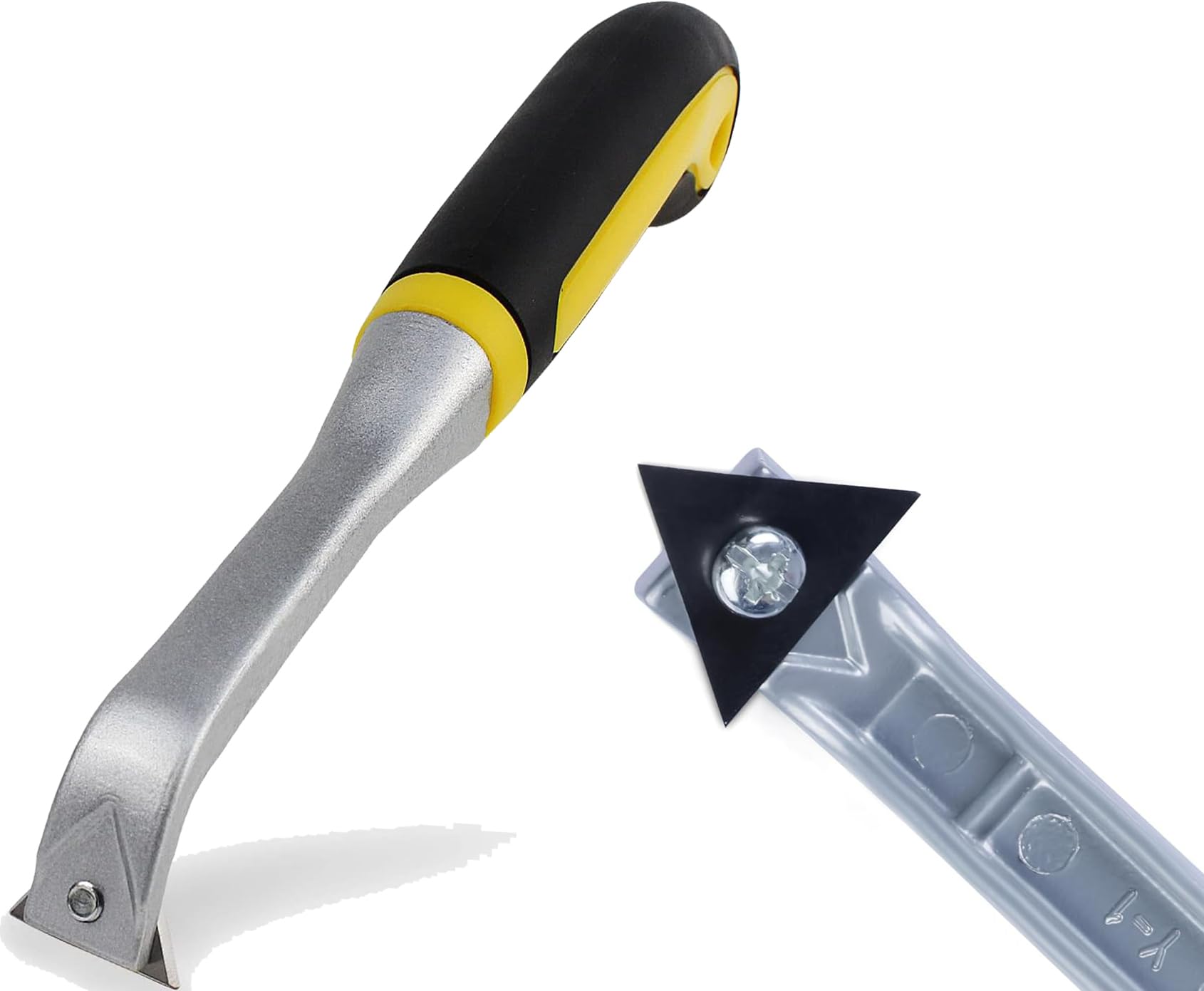 Grattoir à peinture en carbure ergonomique pour enlever la vieille peinture tenace sans fatigue