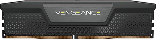 CORSAIR Vengeance 16GB RAM (1x16GB) DDR5 DRAM 5200MHz Memory Kit Black CMK16GX5M1B5200C40