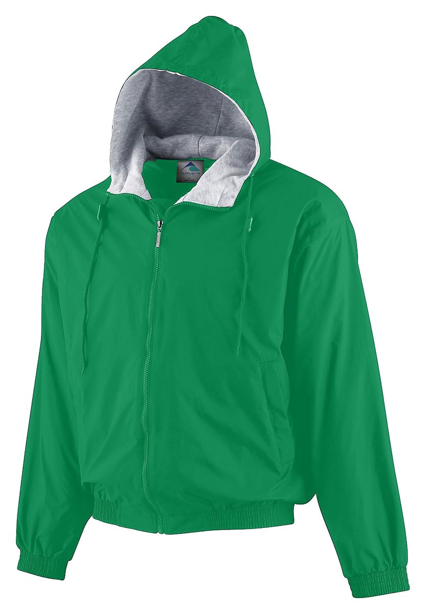 Augusta Sportswear Unisex-Adult Hooded Taffeta Jacket/Fleece Lined