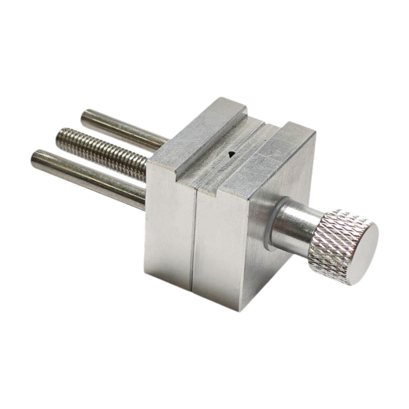 Étau de table compact en métal résistant pour stabiliser parfaitement vos créations de modélisme