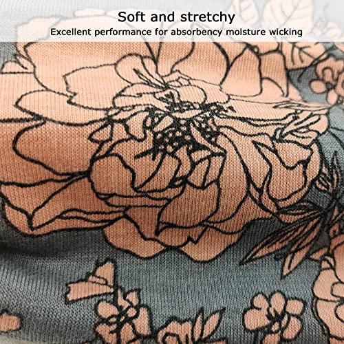 Image of YONUF 6 Pack Headbands for Women, Boho Wide Head Bands & Hair Accessories | Non Slip Soft Stretch Headband, Fashion Hair Bands for Yoga, Workout, Face Wash, Makeup, Women's Head Wraps for Daily Use