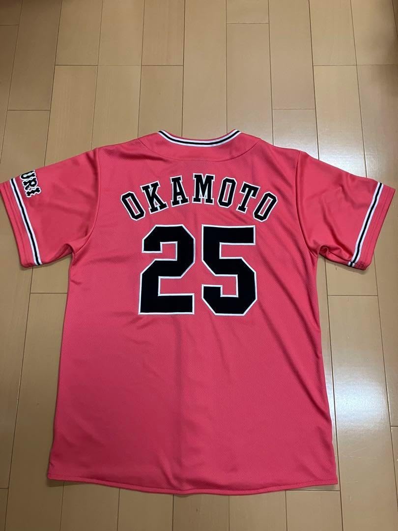 岡本和真 ユニフォーム ピンク 読売ジャイアンツ 読売巨人軍 侍