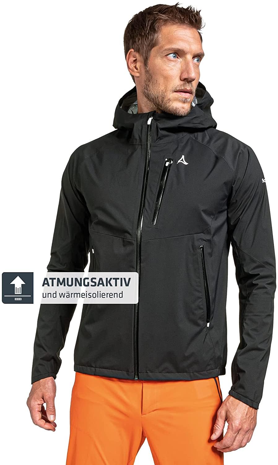 Schöffel Herren 2.5L Jacket Tegelberg M, wasserdichte, winddichte Outdoorjacke, atmungsaktive Übergangsjacke mit geruchshemmender Innenseite