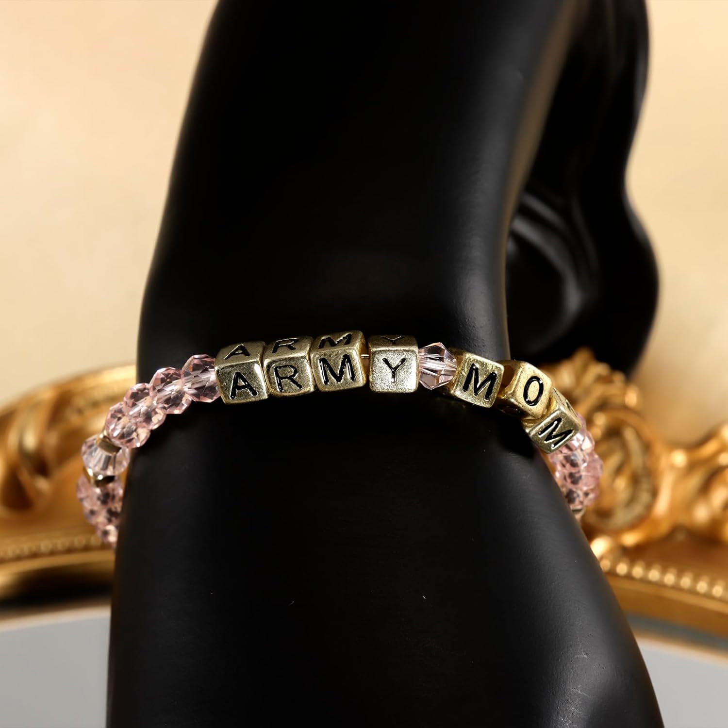 Kivosliviz Army Mom Gifts for Women Bracelet Military Birthday Mothers Day Proud Army Mom Jewelry - Image 7