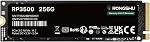 256GB NVMe SSD M.2 SSD PCIe 3.0×4, lire jusqu'à 3,500 MB/s, M.2 2280 Conduite intérieure de l'État salissure, SLC Cache 3D NAND TLC, Compatible avec Ordinateur portable et PC Bureaux (RP3500)