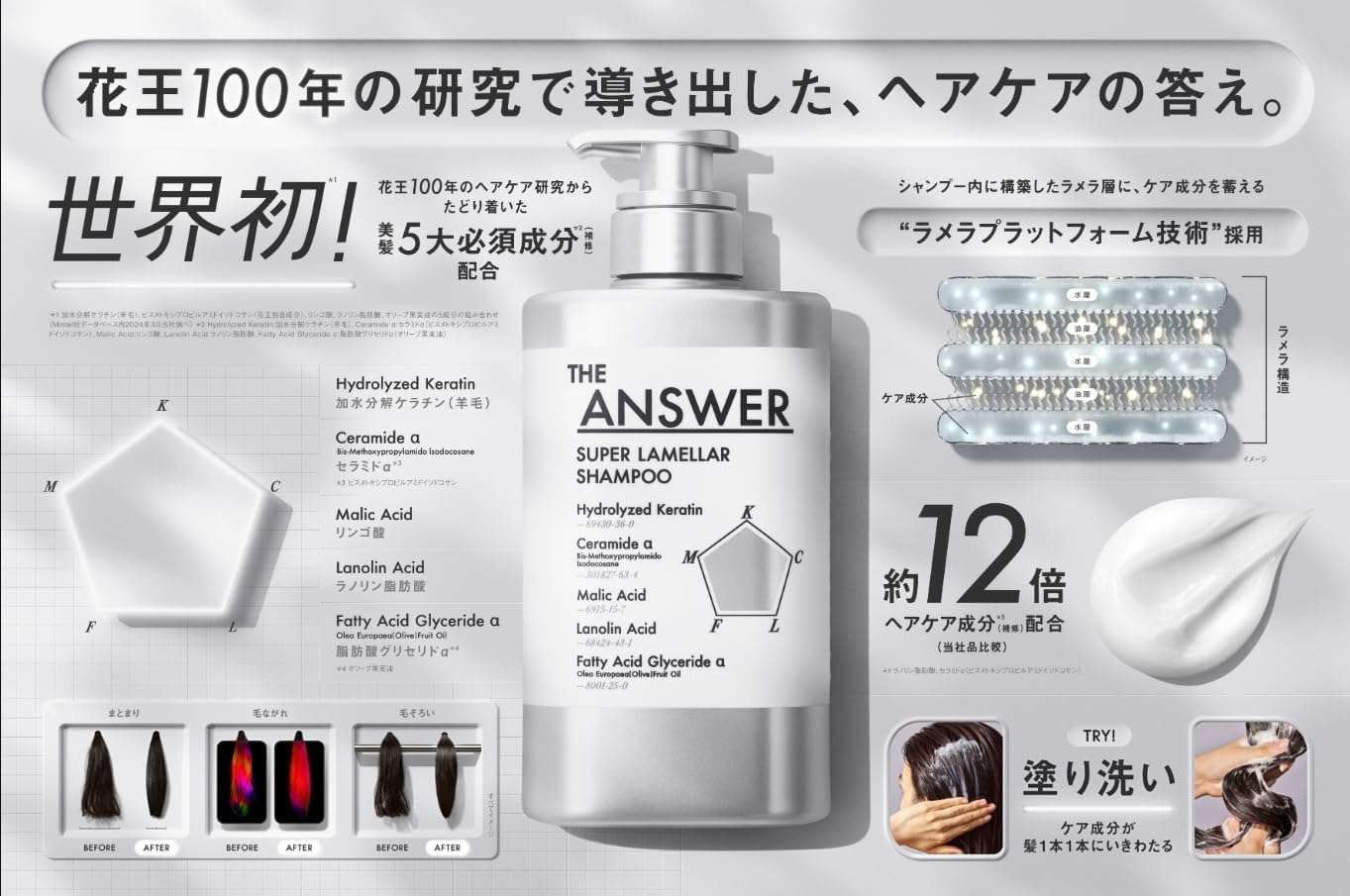 Amazon | 【セット販売】THE ANSWER ジアンサー スーパーラメラ