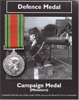 DEFENCE MEDAL MINI REPLICA