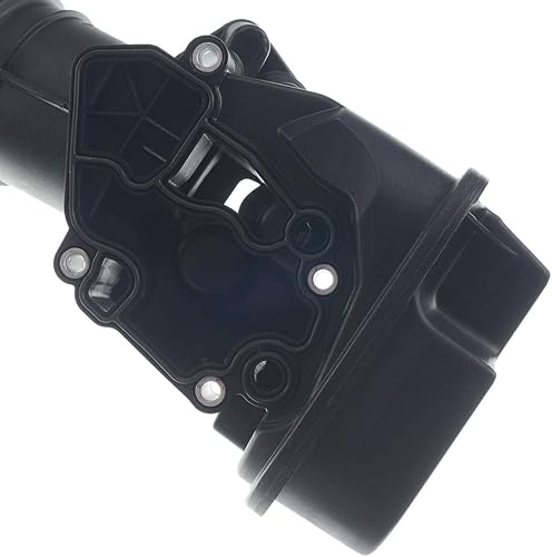 Miniatura 7 de A-Premium Conjunto de tapa de carcasa del filtro de aceite compatible con Volkswagen Jetta 2007-2008, Passat/GTI 2006-2008, Golf 2012-2013, Eos