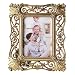 Gift Garden Friends Gift Vintage Picture Frame 5x7 Home Decor for Photo 5 by 7 Inch Gold