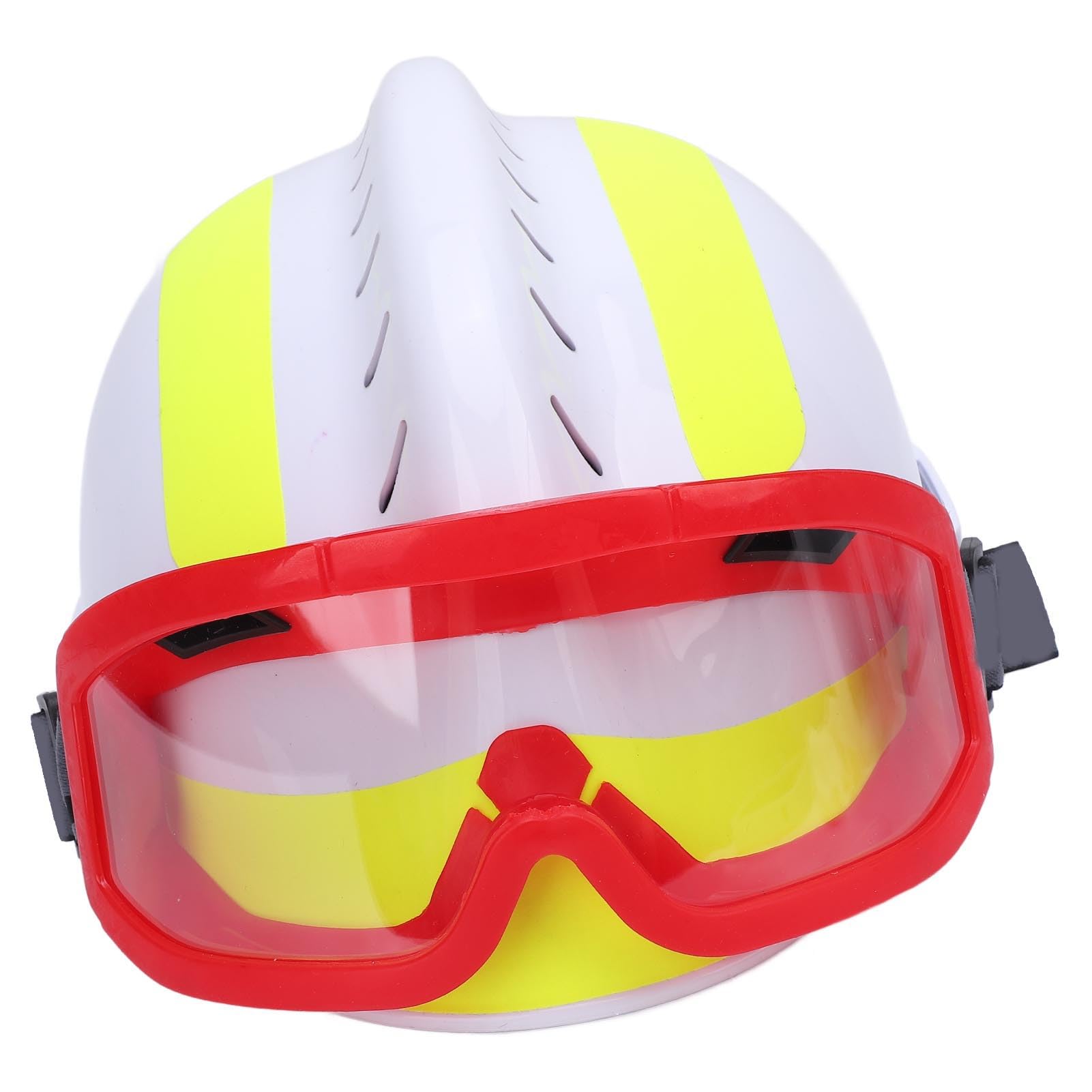 Drfeify Casque de Sauvetage F2, Casque Rigide Réglable en PC Durable avec Lumière, Absorbant Les Chocs, Réfléchissant pour la Construction et Le Sauvetage en Cas d'incendie