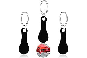 3-Piece Stainless Steel Shopping Trolley Token